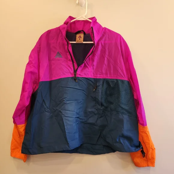 Nike ACG Y2K Color Block Pullover Windbreaker Jacket - Picture 1 of 15